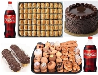 Misafirlerin Vazgeçilmezi Kuru Pasta Ekler Baklava ve Pasta Seti